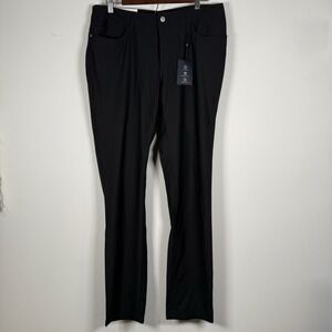Jos. A. Bank Men's Traveler Ultimate Active Pant Slim Fit Black‎ Size 33/32